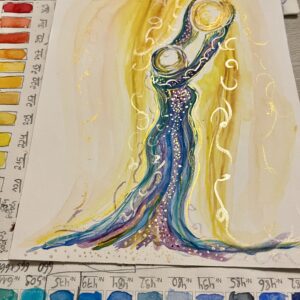 Ich hole mir meine Kraft zurück Bildkarte_49_Bildkartenset_Entfaltun_Inspirationen_fuer_deinen_Weg_Claudia_Edelmayer-Murri