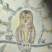 Krafttier Eule - Aquarell von Claudia Edelmayer-Murri